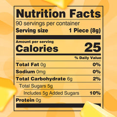 Juicy Fruit Gum Original foil-wrapped pieces ready for quick, portable chewing on the go.
