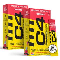 Juicy Mixes C4 Energy box front with flavor ready for a workout boost.