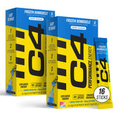 Juicy Mixes C4 Performance Energy box front for on-the-go workouts.
