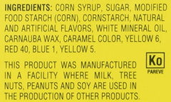 JujyFruits variety of colors and flavors makes a playful snack for friends and family.
