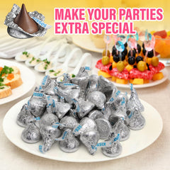 Jumblet Milk Chocolate Kisses on a candy buffet display, ideal for events.