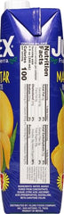 Jumex Mango Multiserve Box pour in action demonstrates convenient refills.