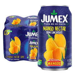 Jumex Mango Nectar can front view showing bold mango flavor for smoothies