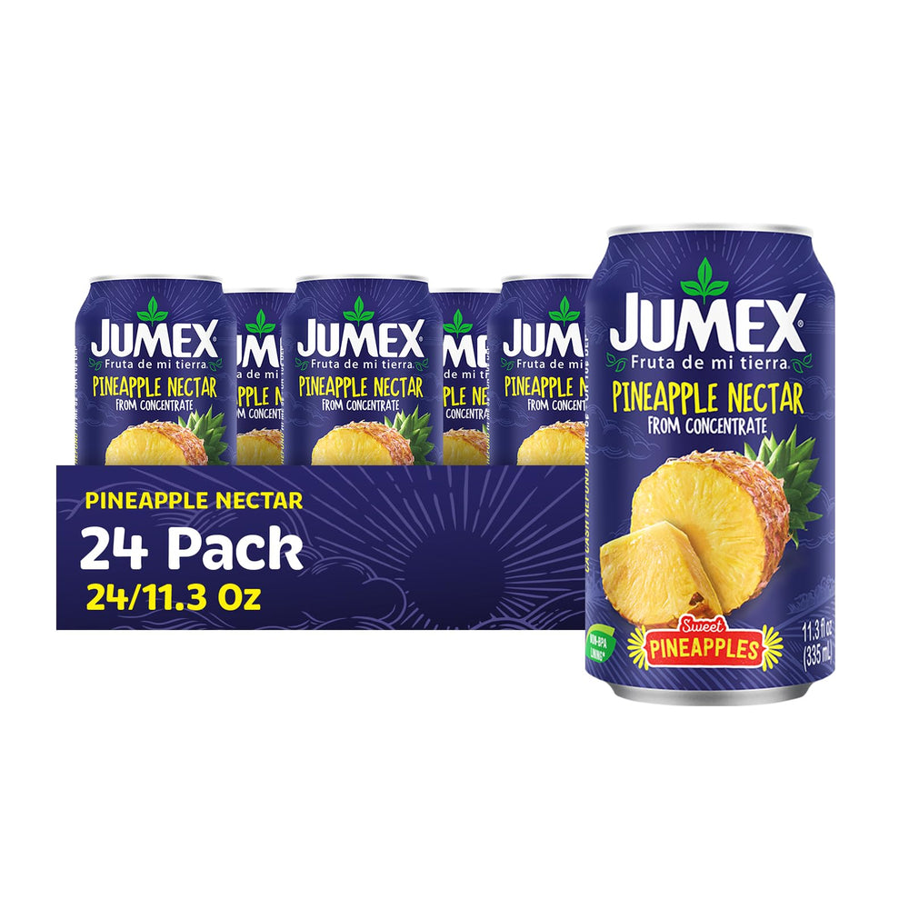 Jumex Pineapple Nectar can ready for smoothies and mixers.