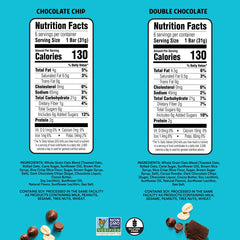 Junkless Chocolate Chip Bar close-up reveals soft, chewy texture ideal for lunchboxes.
