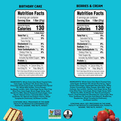 JUNKLESS Drizzled Berries & Cream close-up, a convenient gluten-free snack for afternoon cravings
