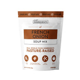 Just Ingredients French Onion Soup Mix bag, rich flavor for soups and gravies.