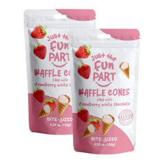 Just The Fun Part waffle cone pack, ideal on-the-go dessert