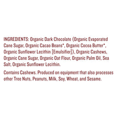 Justin's organic cocoa label on dark chocolate cups signaling premium ingredients.