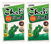 JUWA SHIMAYA Kombu Dashi powder two-pack boxes offer quick soup base.