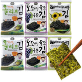 K FOOD KOREAN FOOD mixed seaweed snack 12-pack for easy on-the-go snacking.