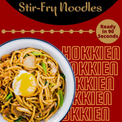 KA-ME Hokkien noodles microwave-safe container for fast cooking
