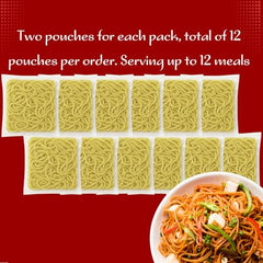 KA-ME Hokkien noodles sauce packet visible to show flavor boost