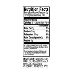Kaffree Roma three-ingredient blend of barley, chicory, and rye.
