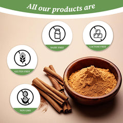 Kah's Journey pure cinnamon bark powder adds vibrant flavor to recipes.