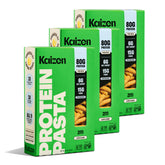 Kaizen Lupini Ziti raw bundle highlighting gluten-free, plant-based pasta benefits