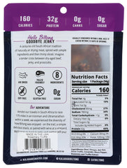 Kalahari Biltong rosemary-truffle beef slices showing premium texture