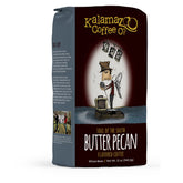 Kalamazoo Coffee Butter Pecan whole bean aroma boosts morning flavor