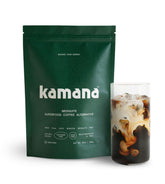 Kamana mesquite coffee alternative cup with rich color and smooth energy