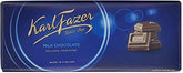 Karl Fazer Blue 200g packshot, Finnish chocolate ideal for gifts and sharing.