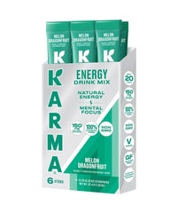 Karma Energy Hydration Packets Melon Dragonfruit front pack for on-the-go hydration