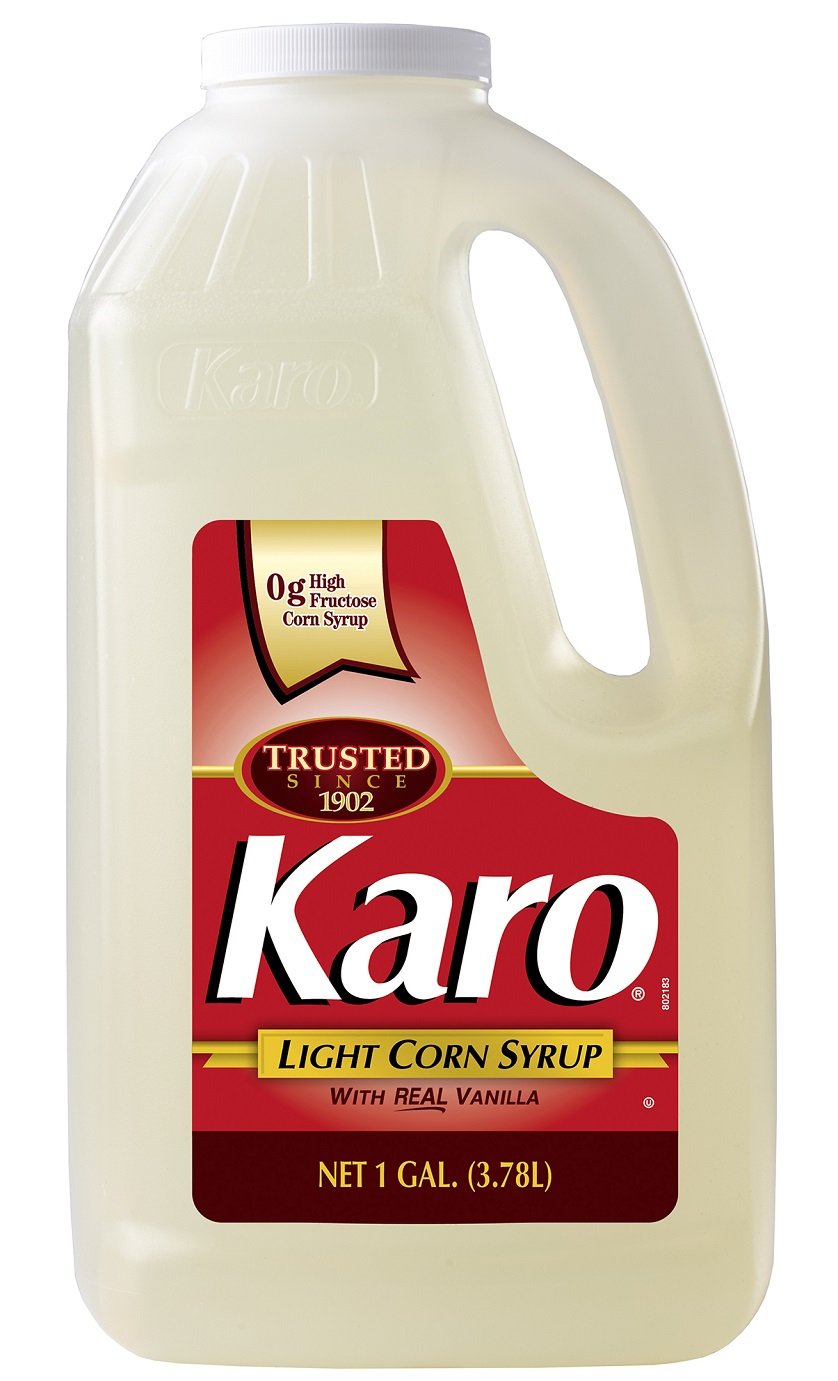 KARO Light Corn Syrup 128-ounce bottle, ideal for sauces and glazes.