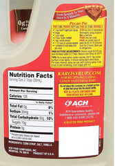 KARO Light Corn Syrup pour in action, for smooth, glossy meat sauces.
