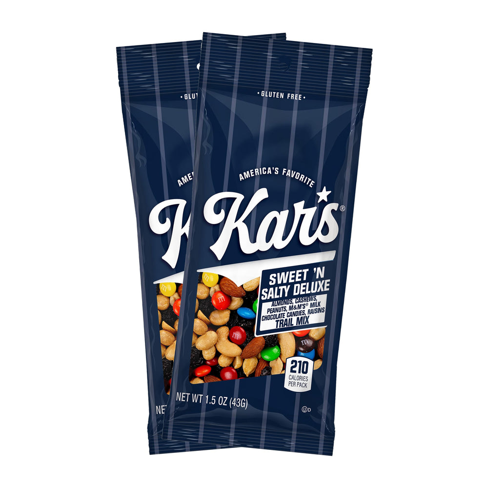 Kar’s Nuts Sweet N Salty Deluxe Trail Mix 18-pack pouches for on-the-go energy