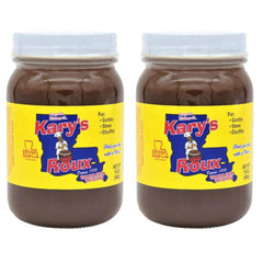 Kary's Original Roux 2-pack label signals authentic Cajun flavor.