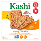 Kashi 7 Grain Honey Oat Flax bars, 10-pack, convenient on-the-go snack.
