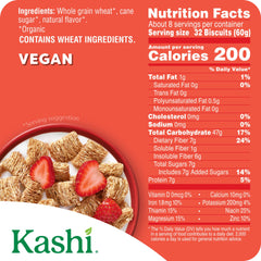 Kashi Autumn Wheat in a bowl ready for a flavorful, fiber-rich morning