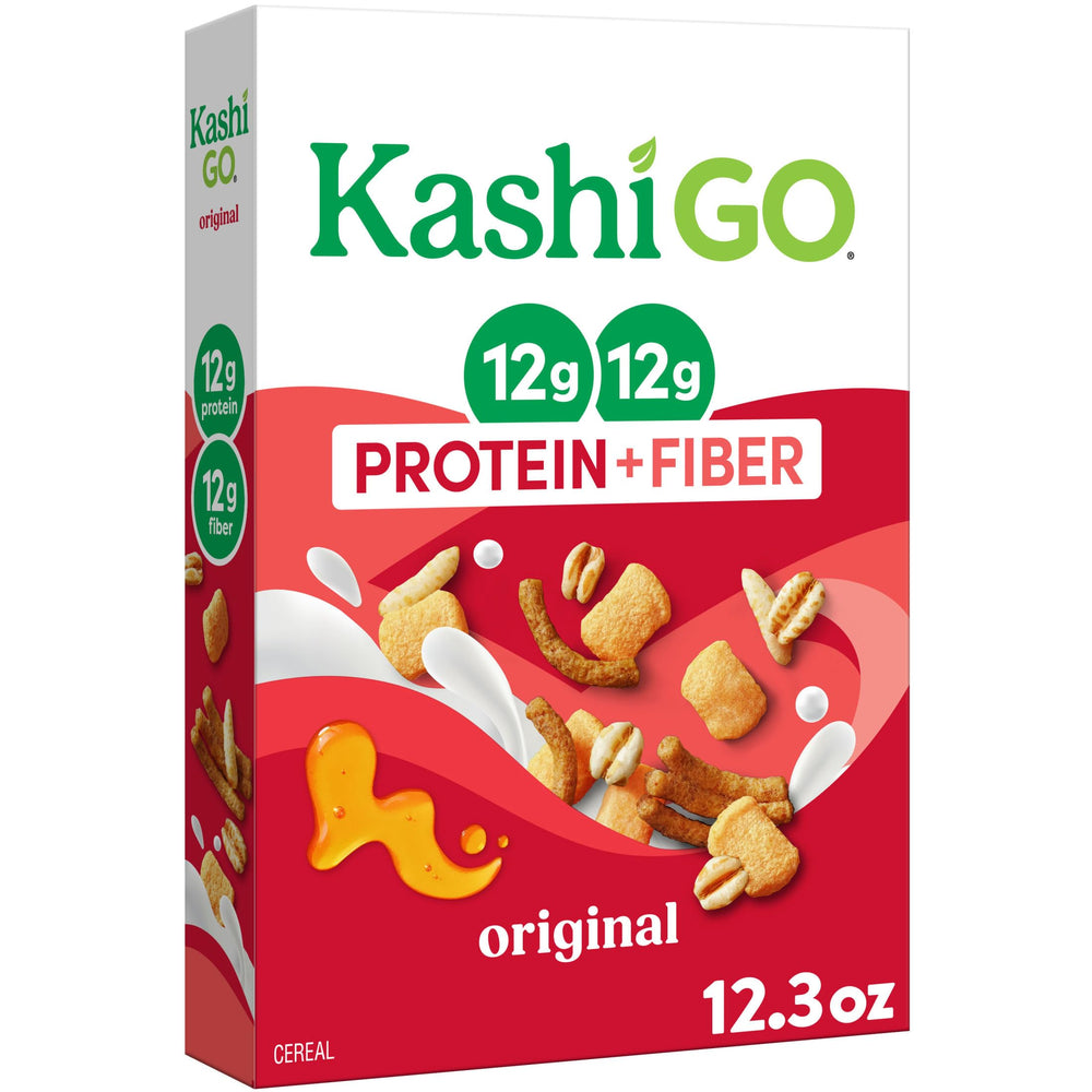 Kashi GO Original honey-toasted puffs for a protein-packed breakfast