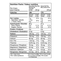 Kashi Seven Grain with Quinoa Bars opened, showing the bar and ingredients for easy snacking.