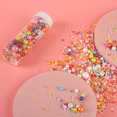 Kasvan sprinkles elevate ice cream with edible pearl accents.