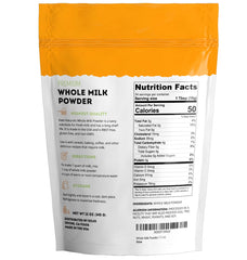 Kate Naturals powder scoop with milk powder for easy portioning in baking and beverages