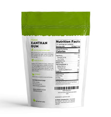 Kate Naturals Xanthan Gum thickens ice cream for a creamier texture.