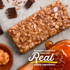 Organic ingredients and gluten-free oats support everyday snacking with clean taste.