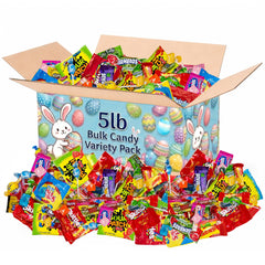 Katie's Kandy Korner 5lb variety pack for sharing colorful bulk candy.