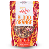 DRINK KATY'S Blood Orange loose tea aroma highlights bright citrus zest.