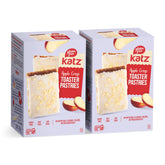 Katz Gluten Free Apple Crisp Toaster Pastries pack front—convenient, ready-to-eat snack.