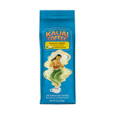 Kauai Coffee Banana Creme ground coffee bag ready for a serene morning brew