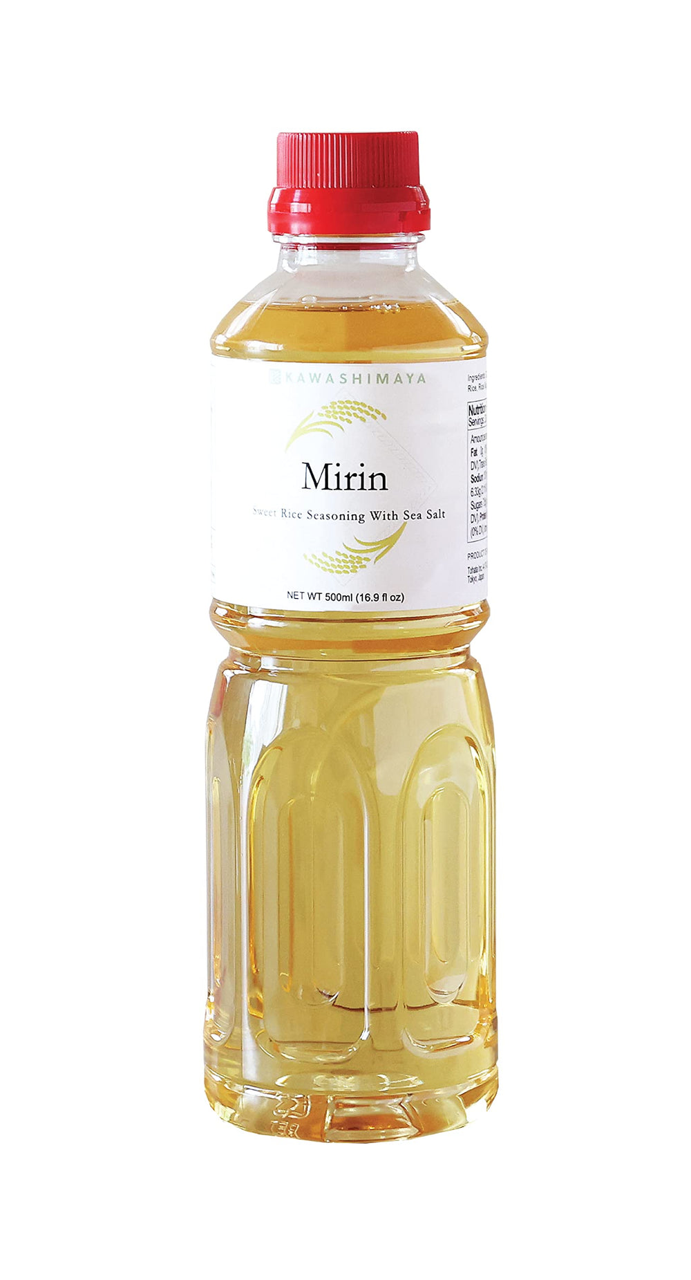 Kawashimaya Mirin bottle front shows authentic flavor for cooking.