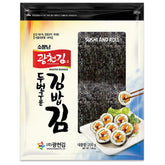 KC KWANGCHEONKIM yaki sushi nori full sheet for easy rolling and crisp bite.