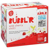 KD Chocolates Babbl Wild Cherry Chillr 6-pack can front view for refreshing sipping