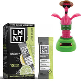 KD Chocolates LMNTs bottle pour for quick, sugar-free hydration on the go.
