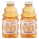 Kedem White Grape Juice 32oz bottle shown for everyday refreshment