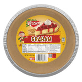 Keebler Ready Crust graham pie crust 9-inch in tin, ideal base for sweet pies