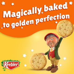 Keebler Sandies Shortbread pecan cookie stack, crisp edges and aroma.