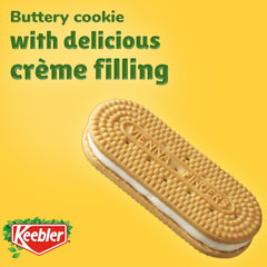 Vienna Fingers shown with a glass of milk for snack pairing.