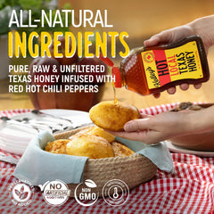 Kelley's Hot Honey pizza glaze adds bold flavor